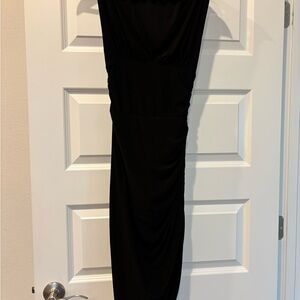 Norma Kamali Strapless Black Dress